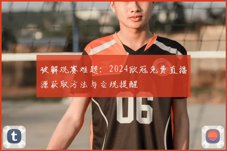 破解观赛难题：2024欧冠免费直播源获取方法与合规提醒